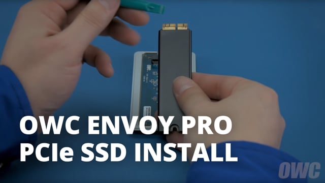 to Install an Apple PCIe SSD an OWC Envoy Pro on Vimeo