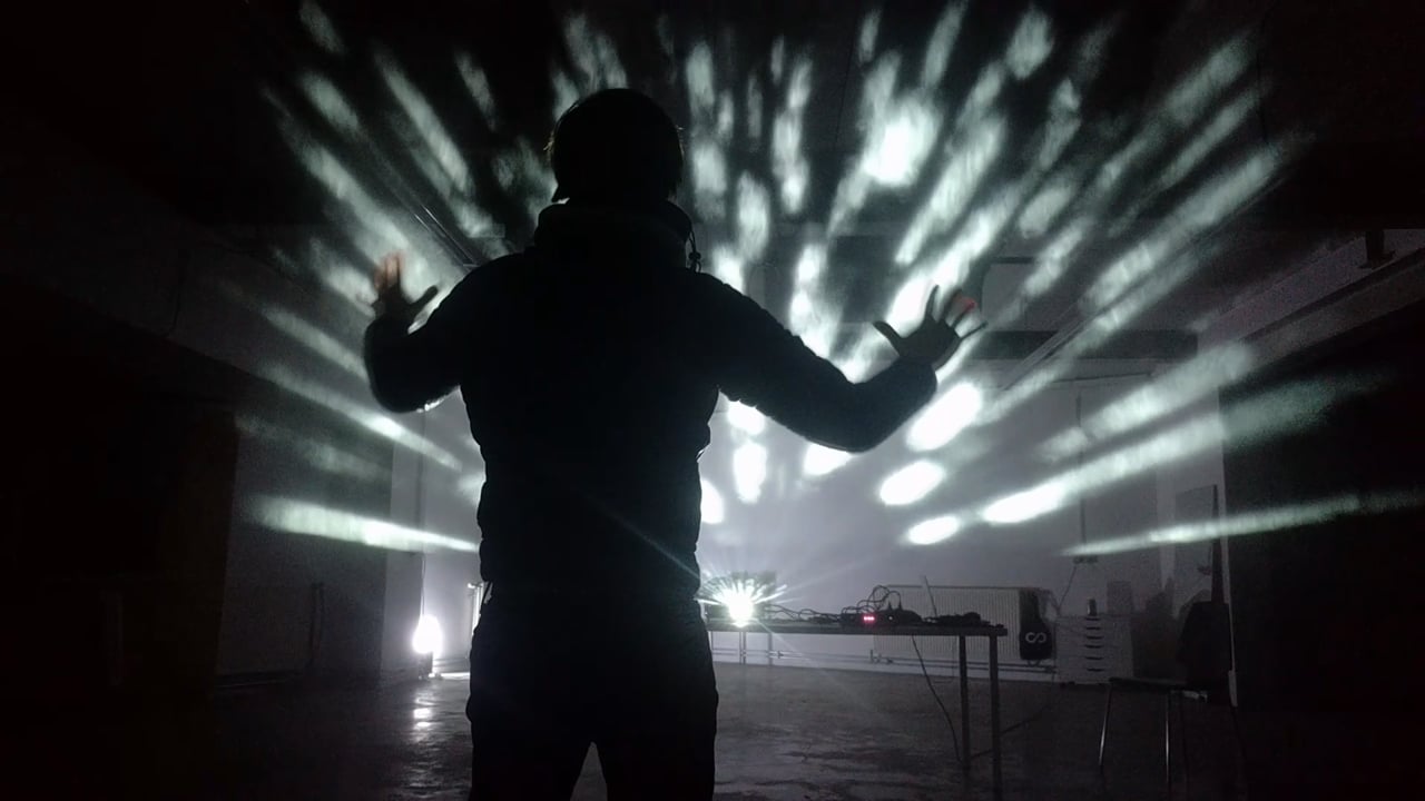 Screenshot of Screenless projection experiments