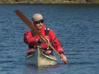 Paddling A Kayak
