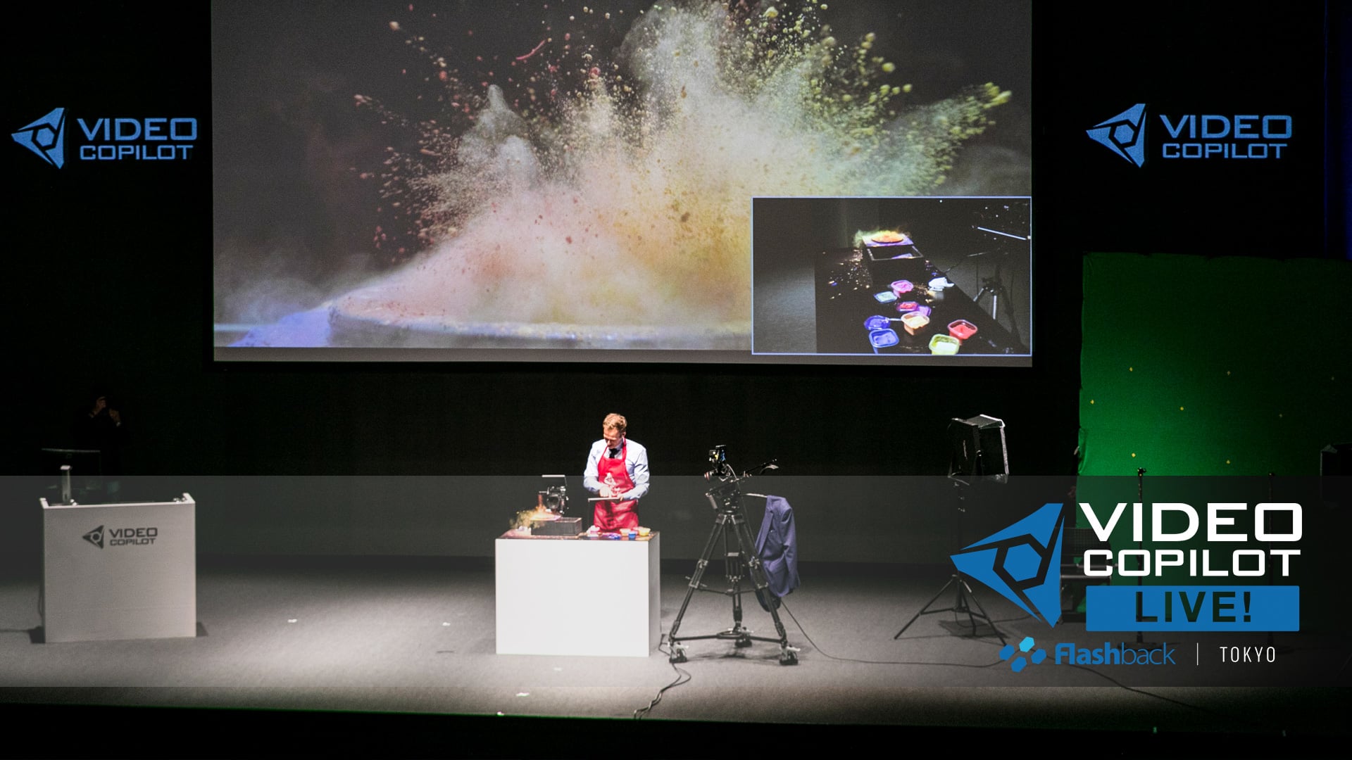 Video Copilot LIVE! 2016：Andrew Kramer セッション - 物取り撮影の実演 on Vimeo