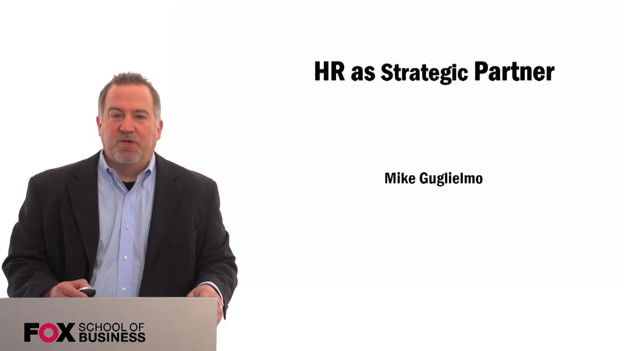 HR as Strategic Partner