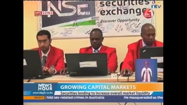 KBC Channel 1 Coverage of FSVC's Roundtable on Improving Liquidity in Kenya's Capital Markets - March 9, 2017