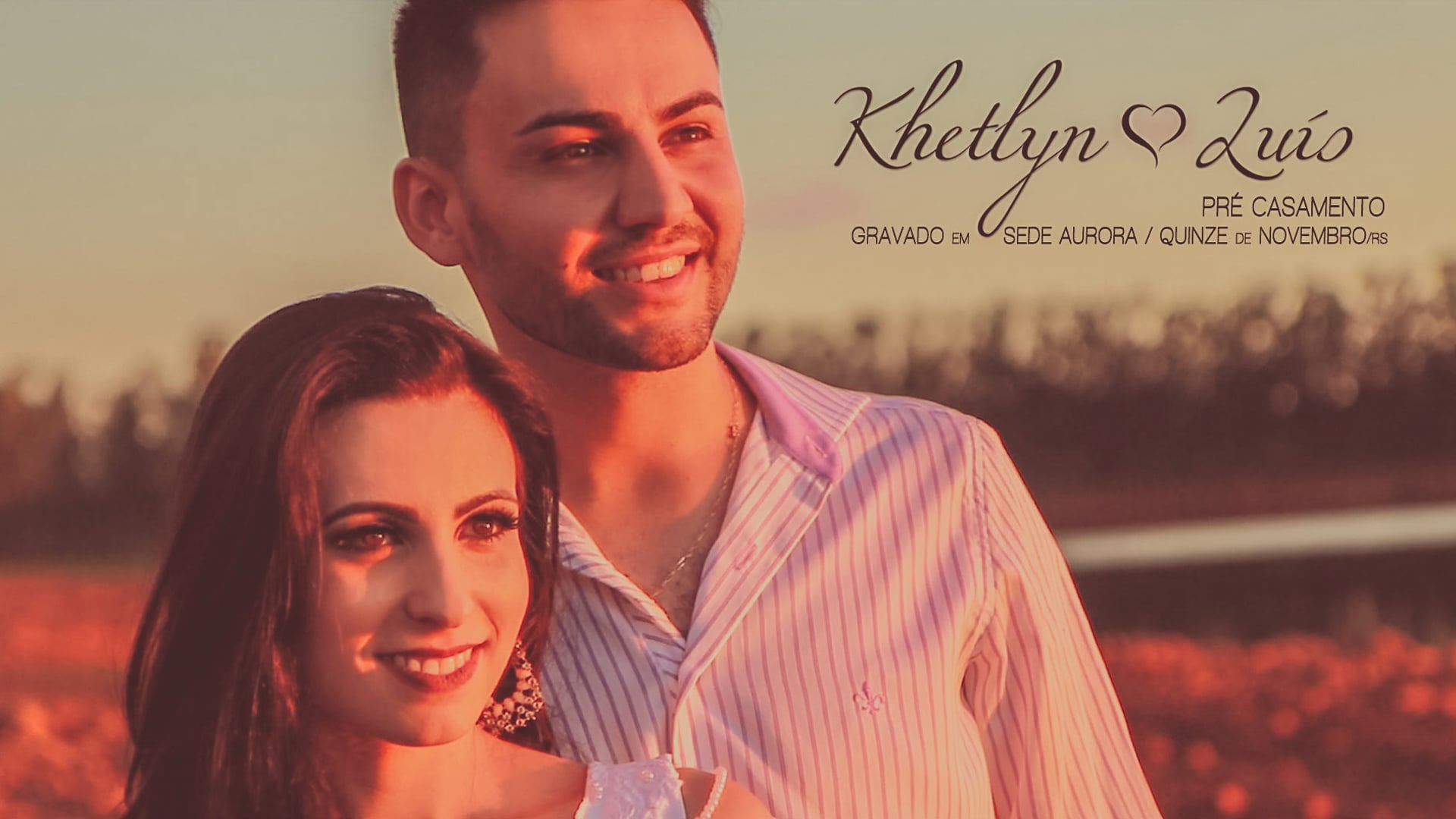 Pré casamento Luís e Khetlyn