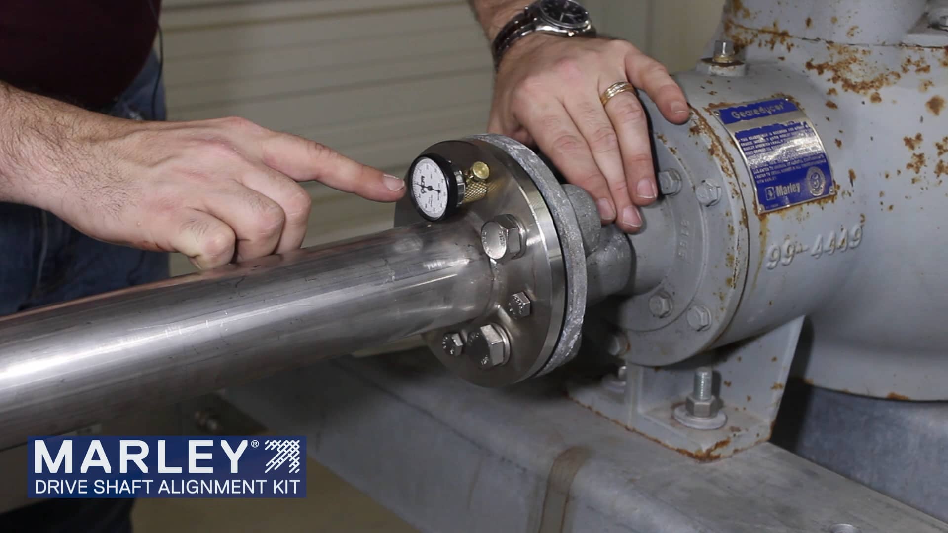 Marley Drive Shaft Alignment Kit on Vimeo