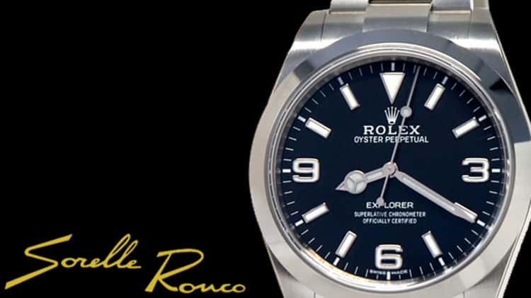 Rolex nero hot sale e blu