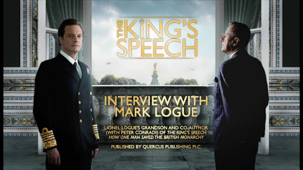 English version of the king & #39; King s speech's speech mark Logue  original film