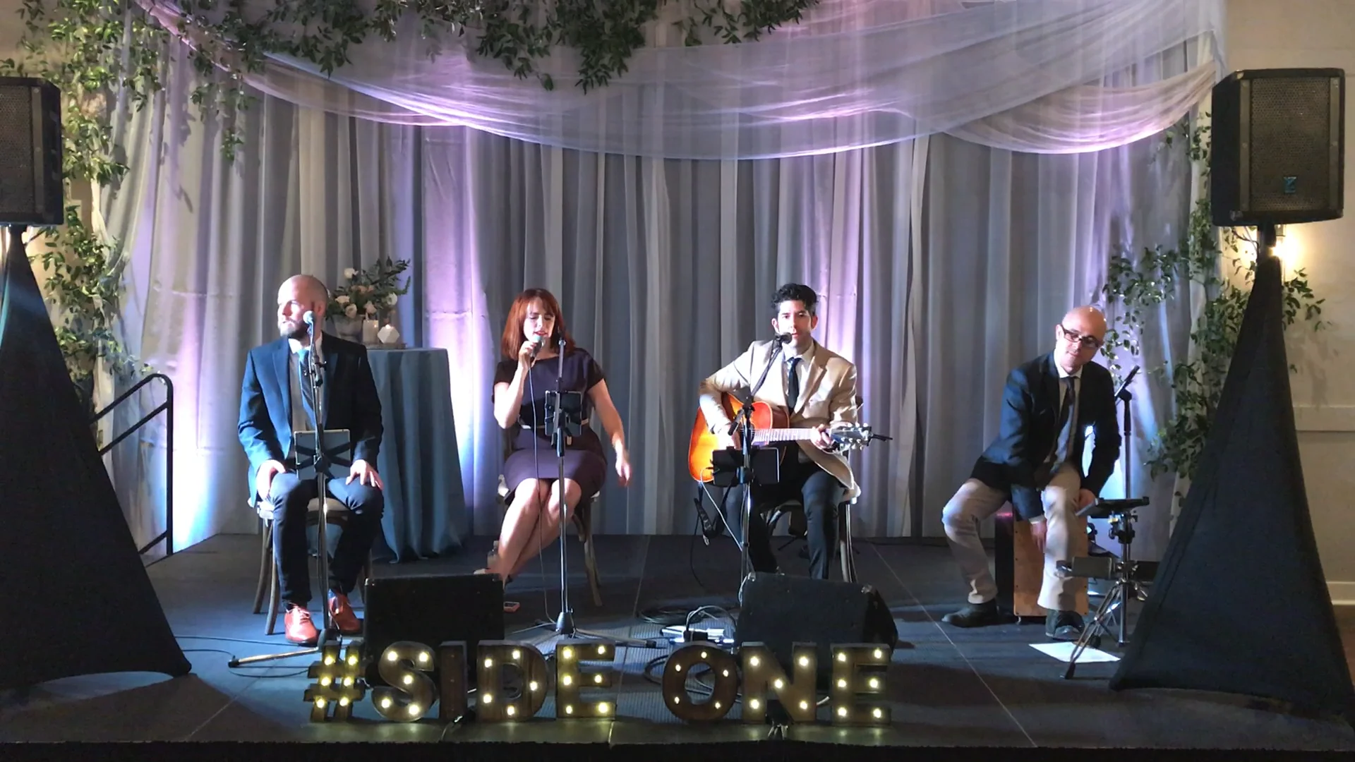 Side One Seattle Acoustic Quartet (iPhone) on Vimeo