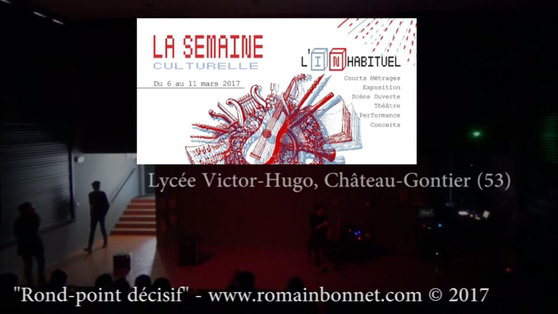 Rond-point décisif - l'INhabituel, Chateau-Gontier 10-03-17