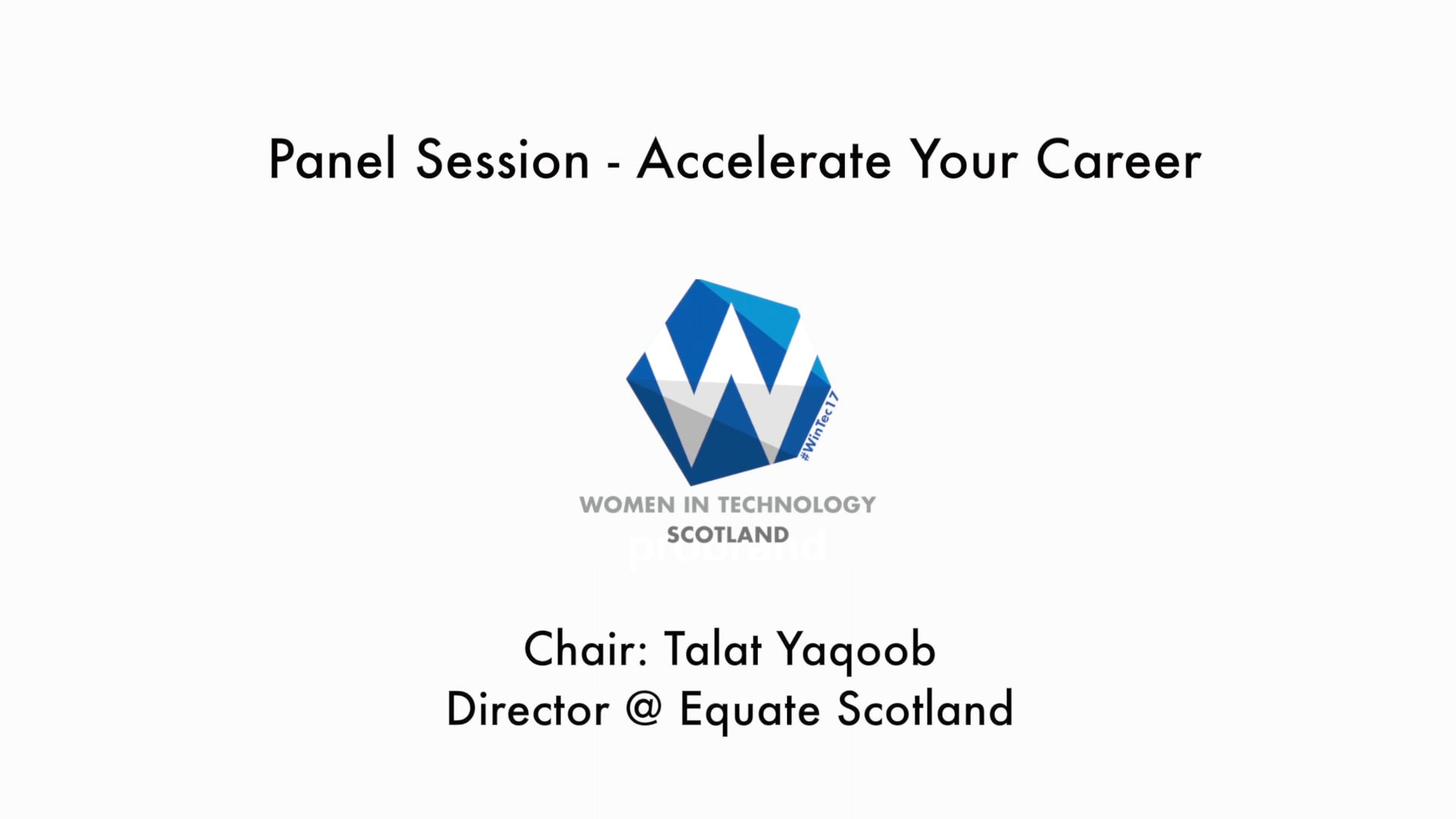 Panel Session: Accelerate Your Career on Vimeo