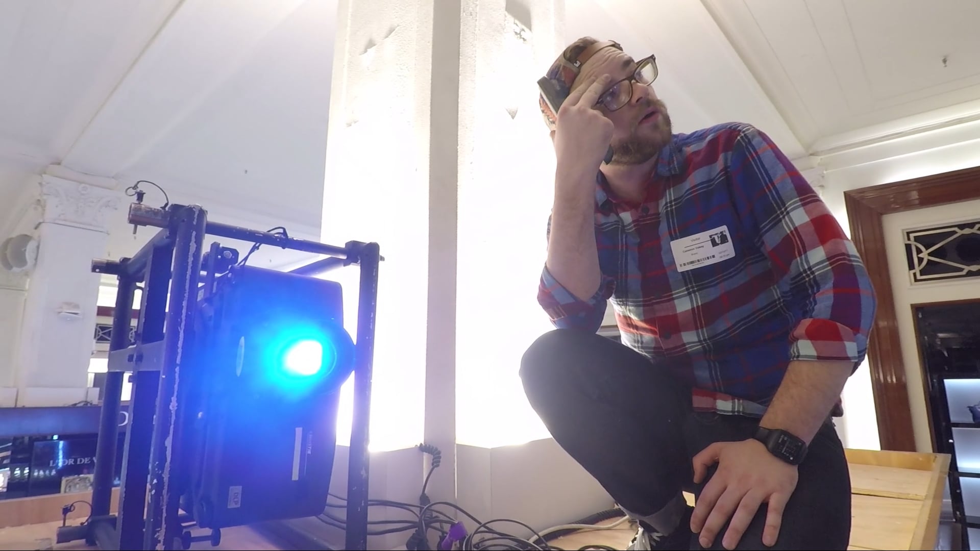 Saks Fifth Ave Projection