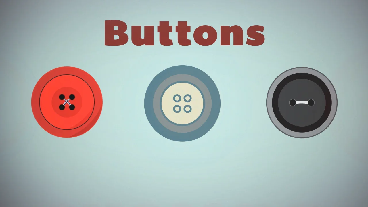 Buttons on Vimeo