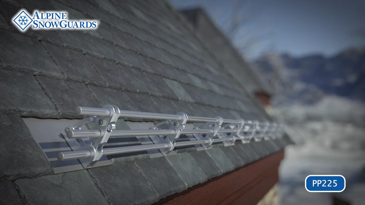 Snow Guard Install PP225 Pipe Style on Vimeo