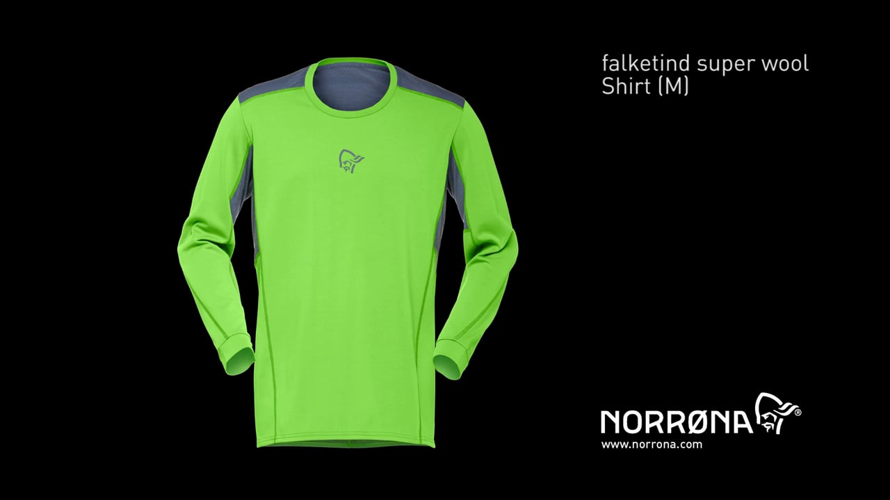Falketind super wool shirt store