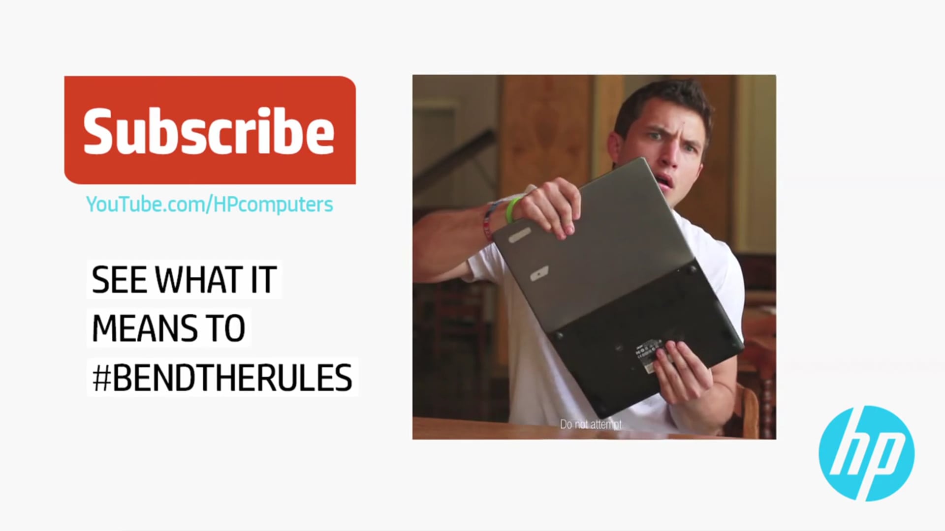 Bend The Rules of TV Advertising with the HP x360