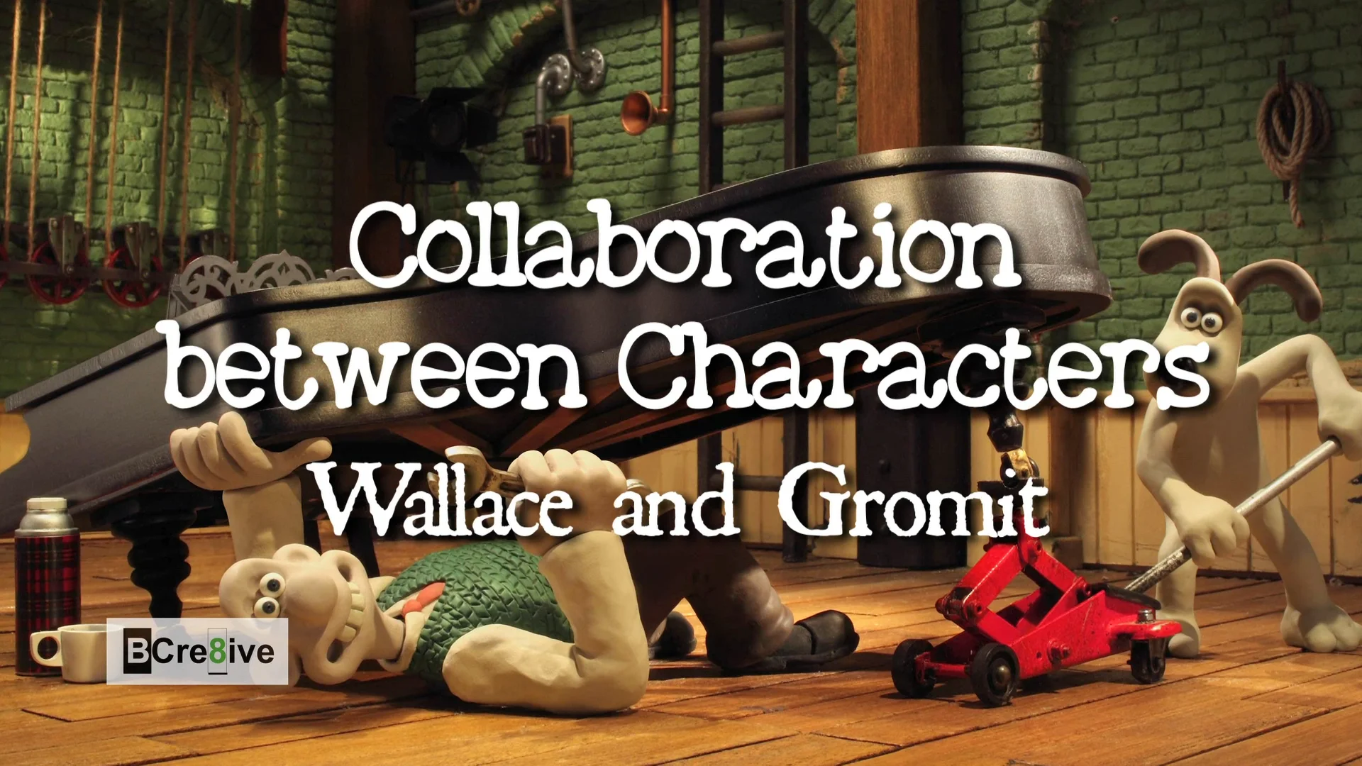Between Wallace and Gromit on Vimeo
