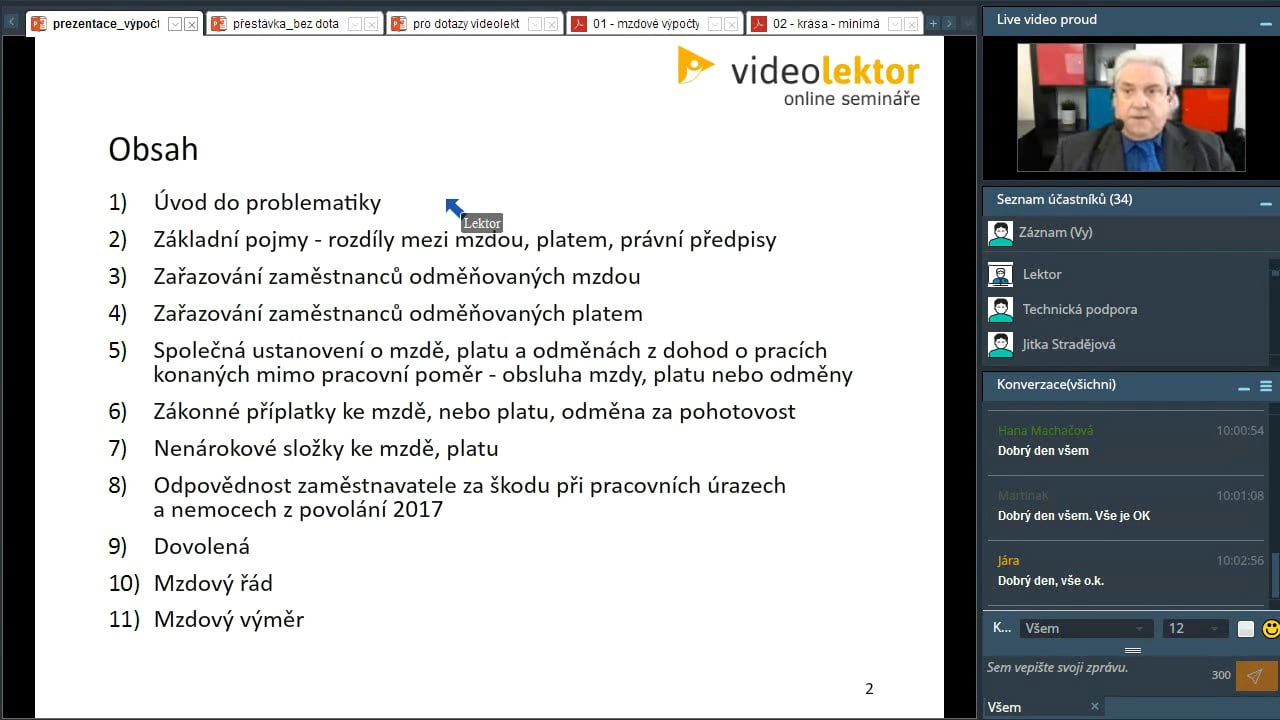 Výpočty ve mzdové účtárně - problematika výpočtu mzdy