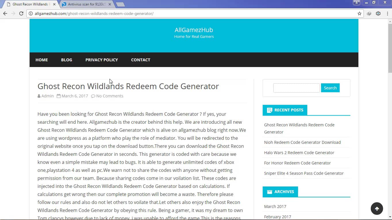 Ghost Recon Wildlands Redeem Code Instructions to Download it on Vimeo