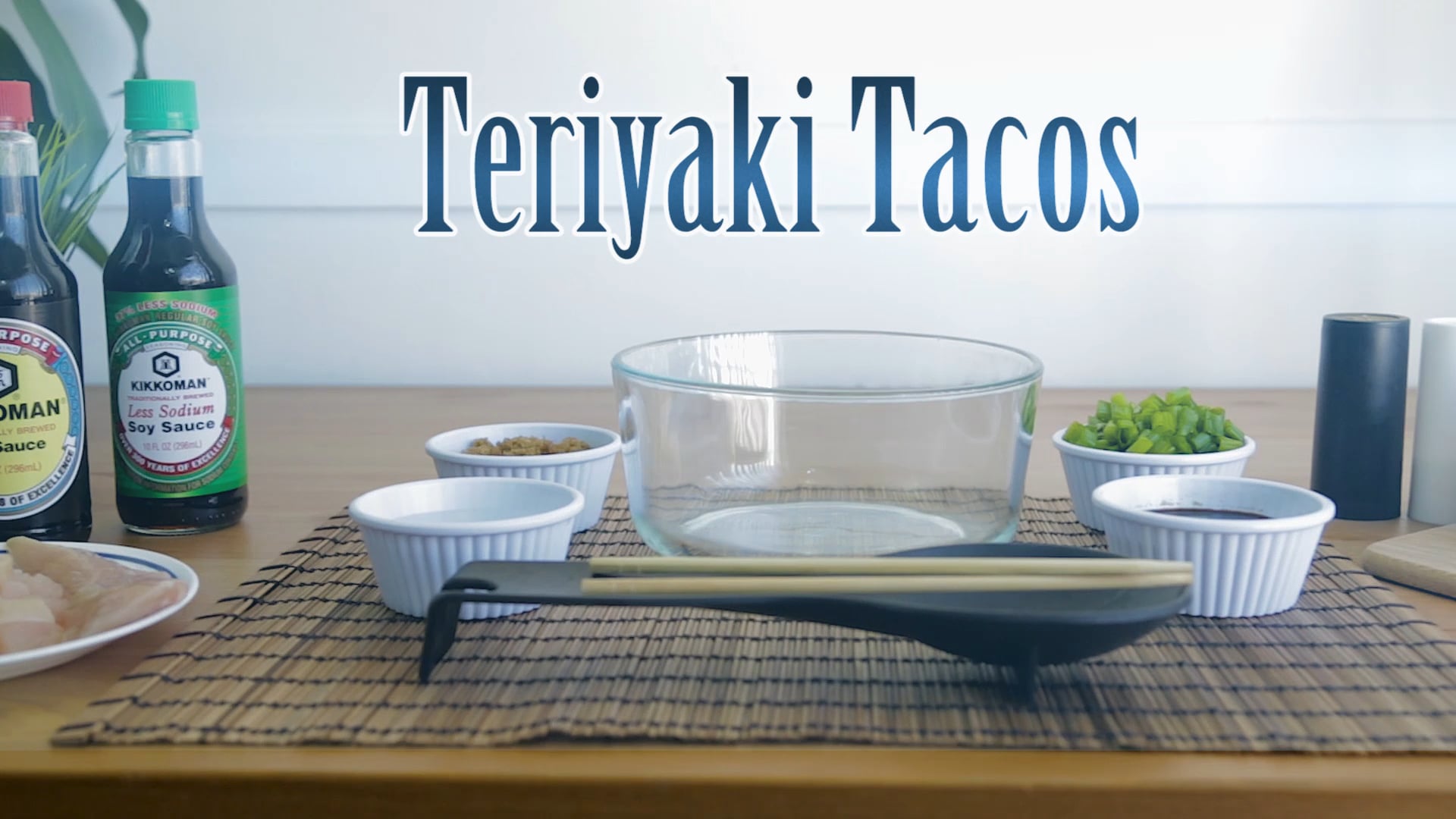 Kikkoman Teriyaki Tacos