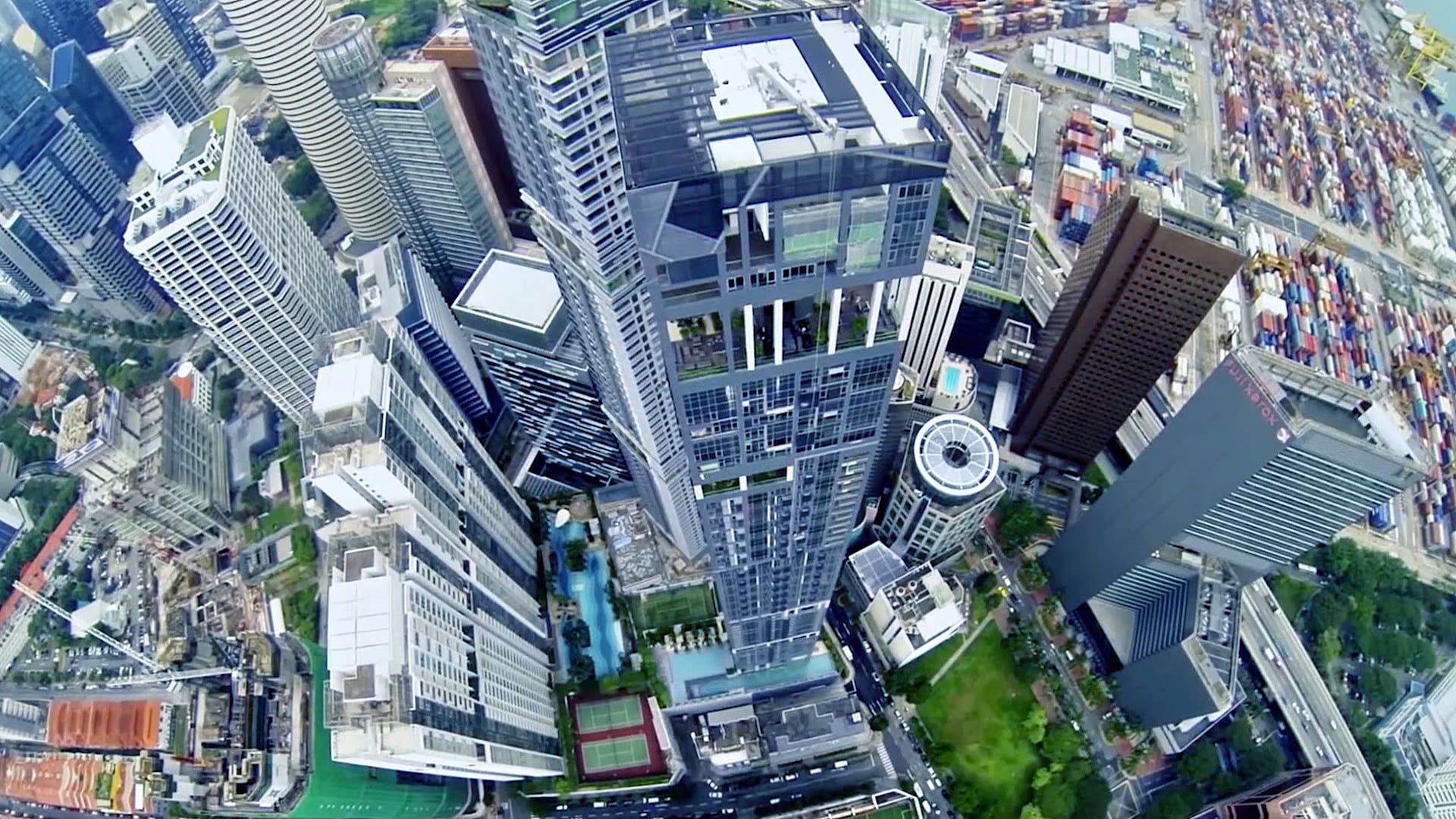 Aerial Asia - Singapore (Pretitle)