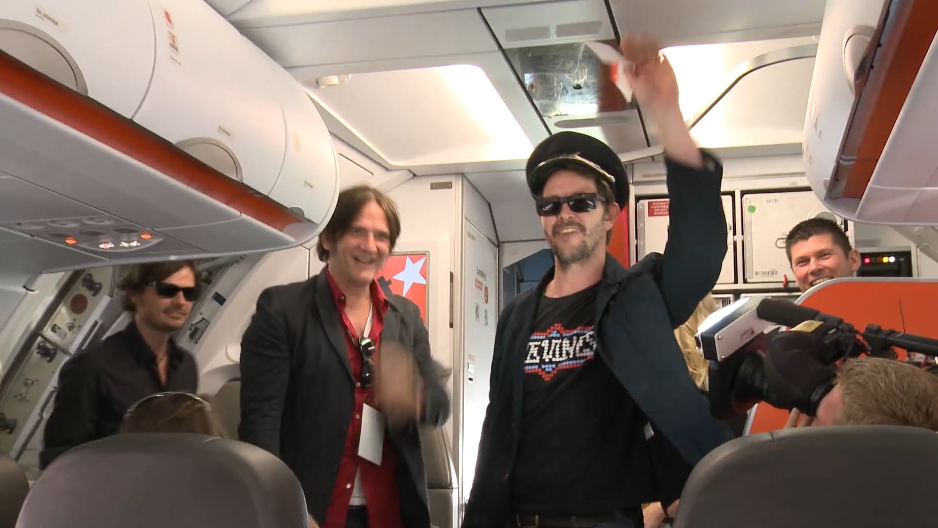 Powderfinger - Fundraiser on a plane