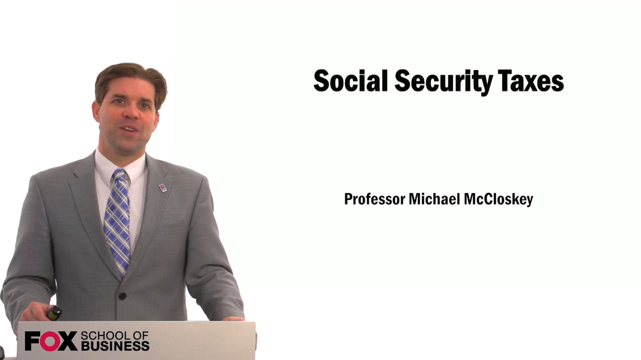 Social Security Taxes