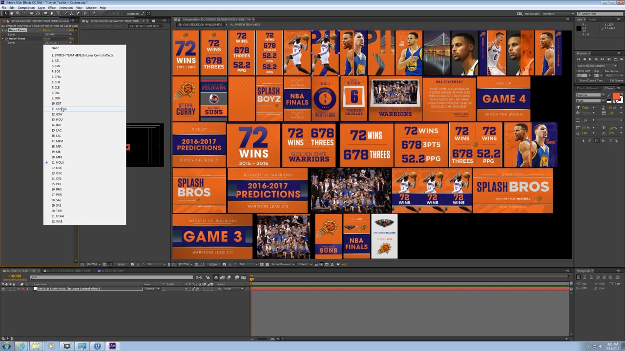 NBA Edit Toolkit Reel