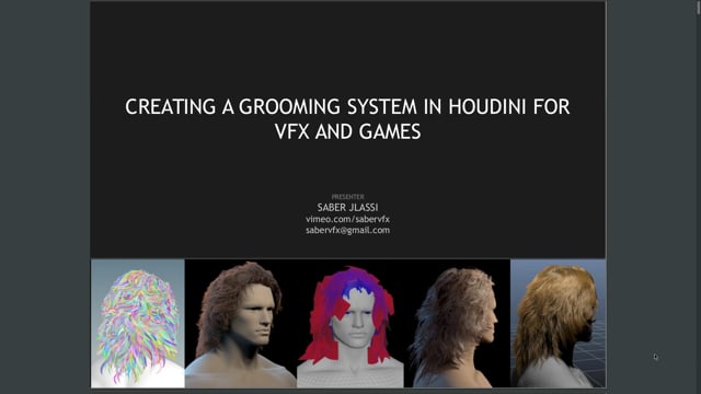 Hair FX In Houdini - GDC 2017 Talk