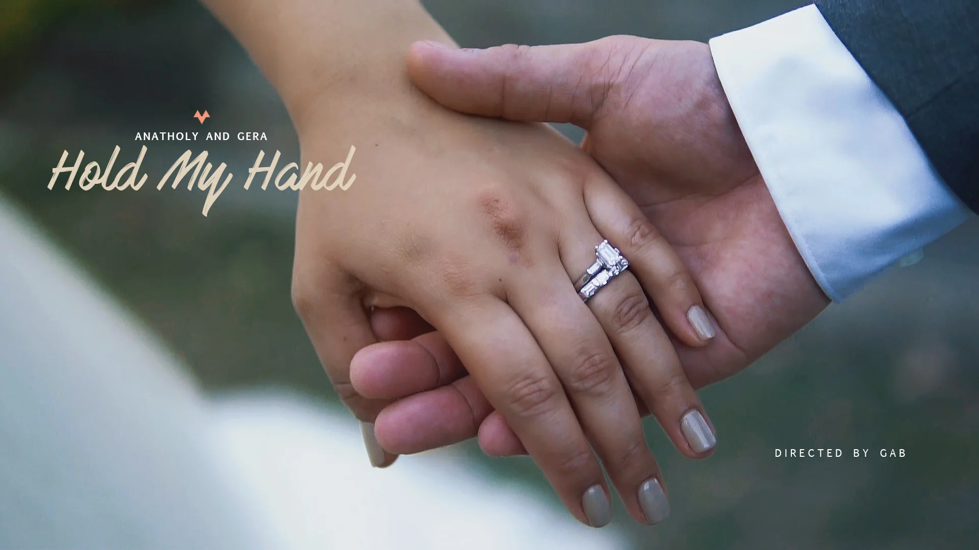 Hold my hand hot sale engagement ring