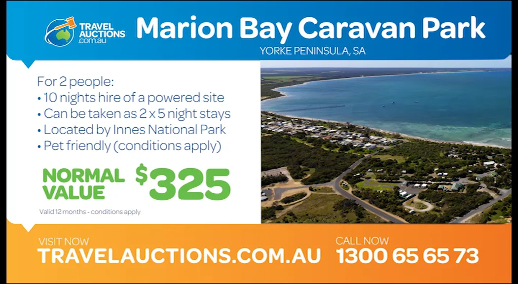 Marion bay caravan deals park