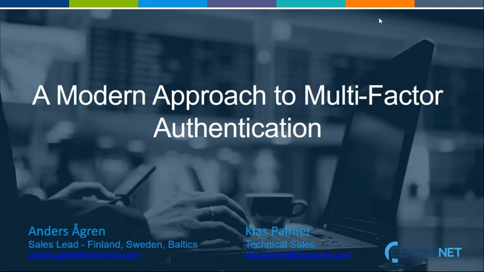 A Modern Approach to Multi-Factor Authentication on Vimeo