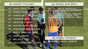 FC L'Escala 0 - 1 AE Roses P1