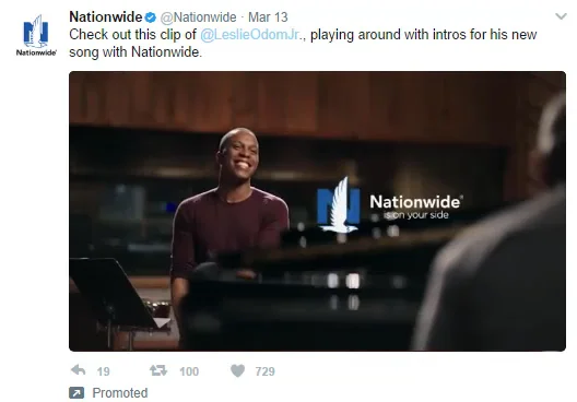 Leslie Odom Jr. Trying Different Ways to Sing Nationwide Song