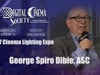 Awarding George Spiro Dibie, ASC