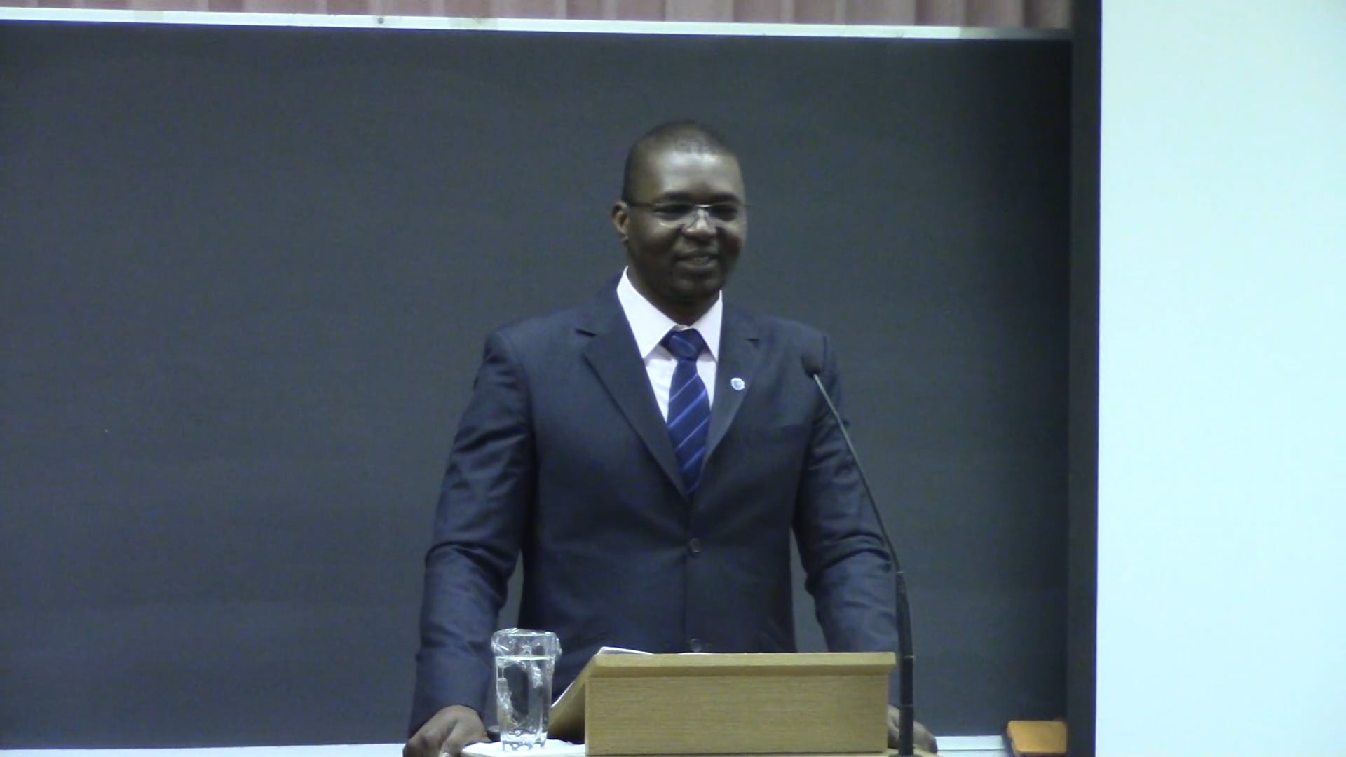 20170319 Dr. Drissa Kone speaks on "The Age of True Parents" on Vimeo