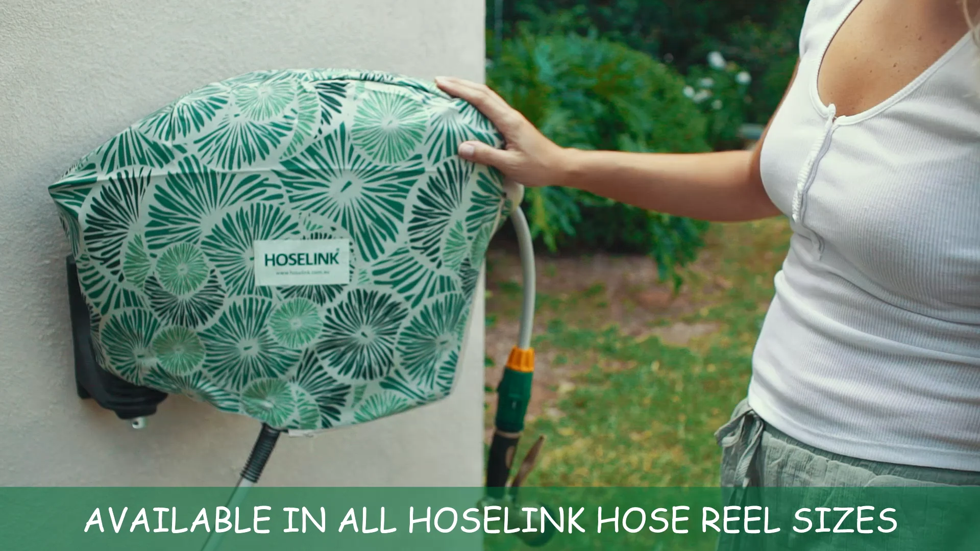 Hoselink Retractable Hose Reel Cover - Florida Palms on Vimeo