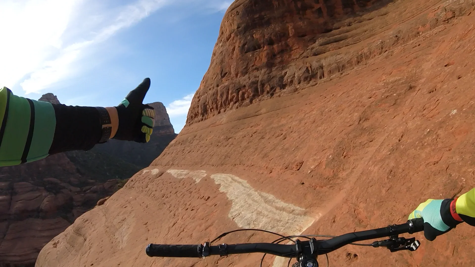 The white best sale line mtb
