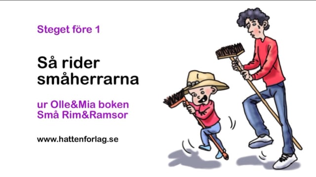Så rider småherrarna