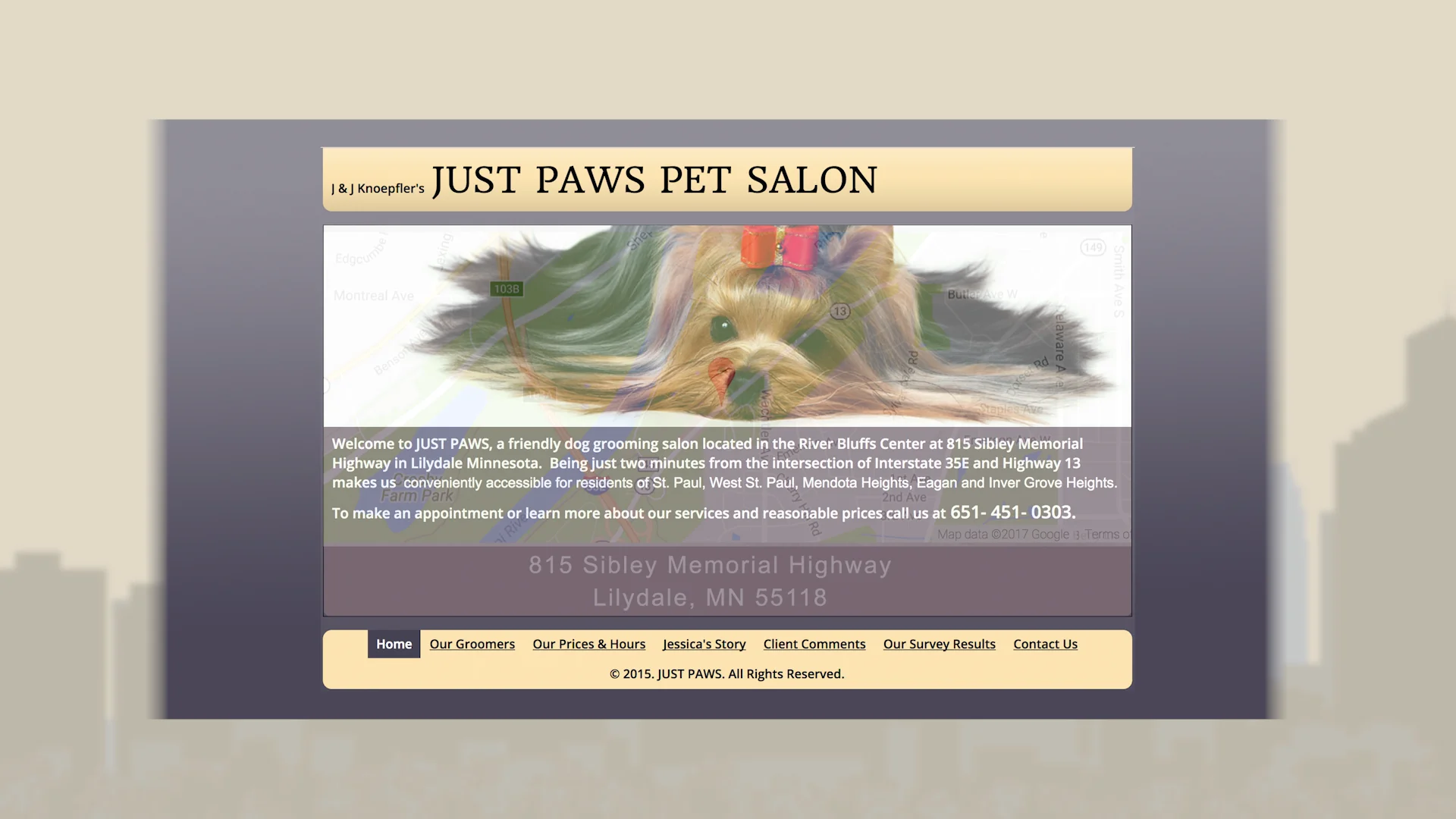 Just Paws Pet Salon on Vimeo