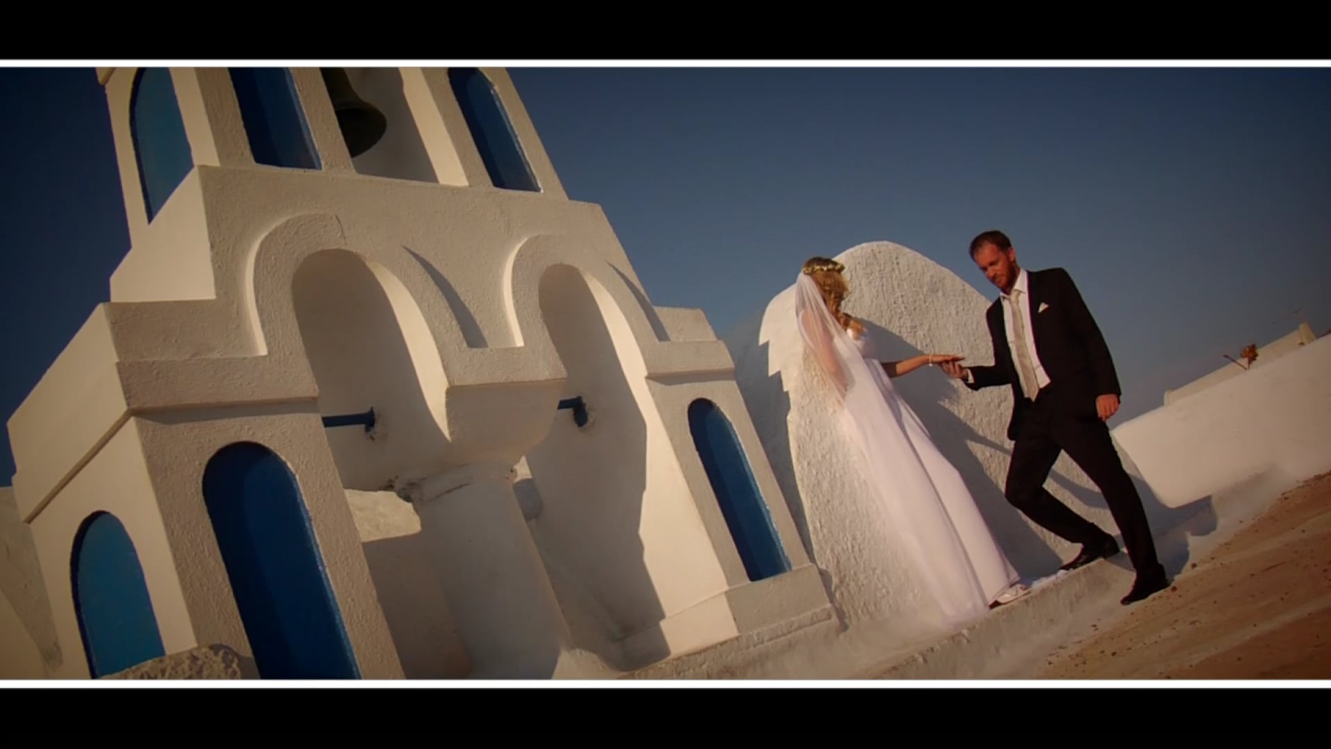 A-Wedding in Santorini Island