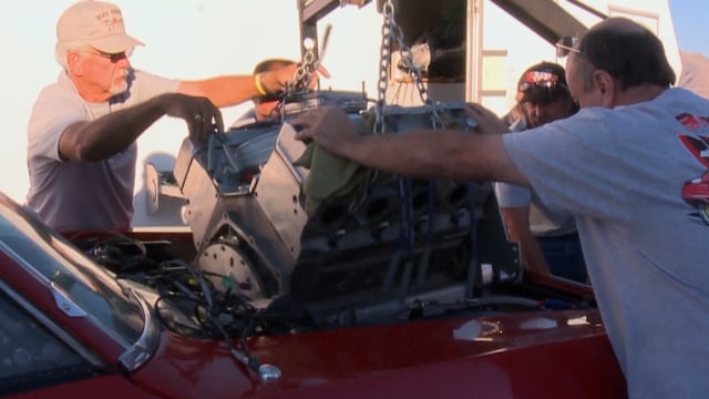 Big Red: Bonneville Engine Swap