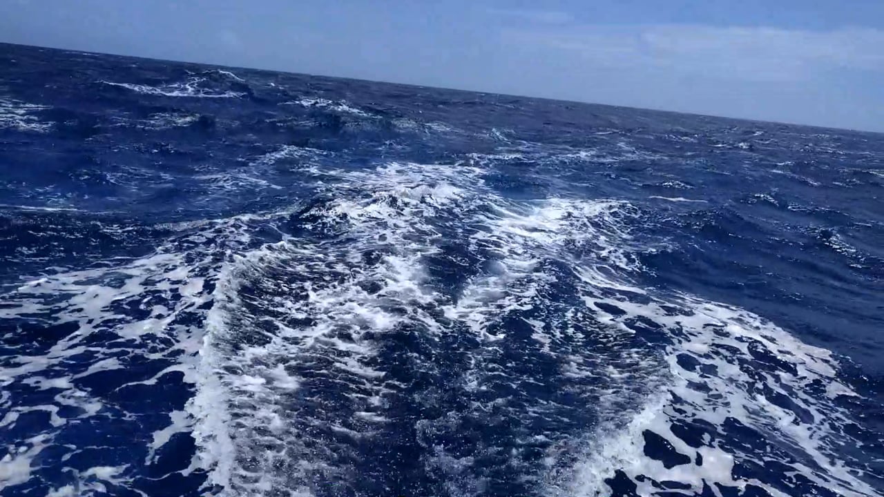 Sailing From Aruba to Curacao off Venezuela