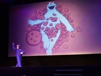 Voracious V will dance for Cookies