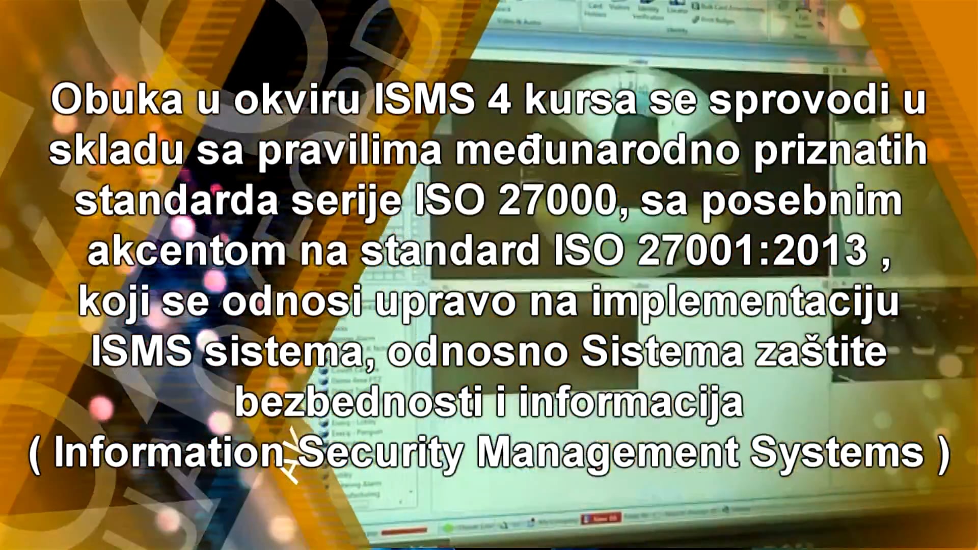 Kurs I Obuka Za Upoznavanje Sa Načinima Zaštite I Bezbednosti Informacija Isms Introduction And 4658