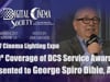 Awarding George Spiro Dibie, ASC the DCS Service Award covered in 360º