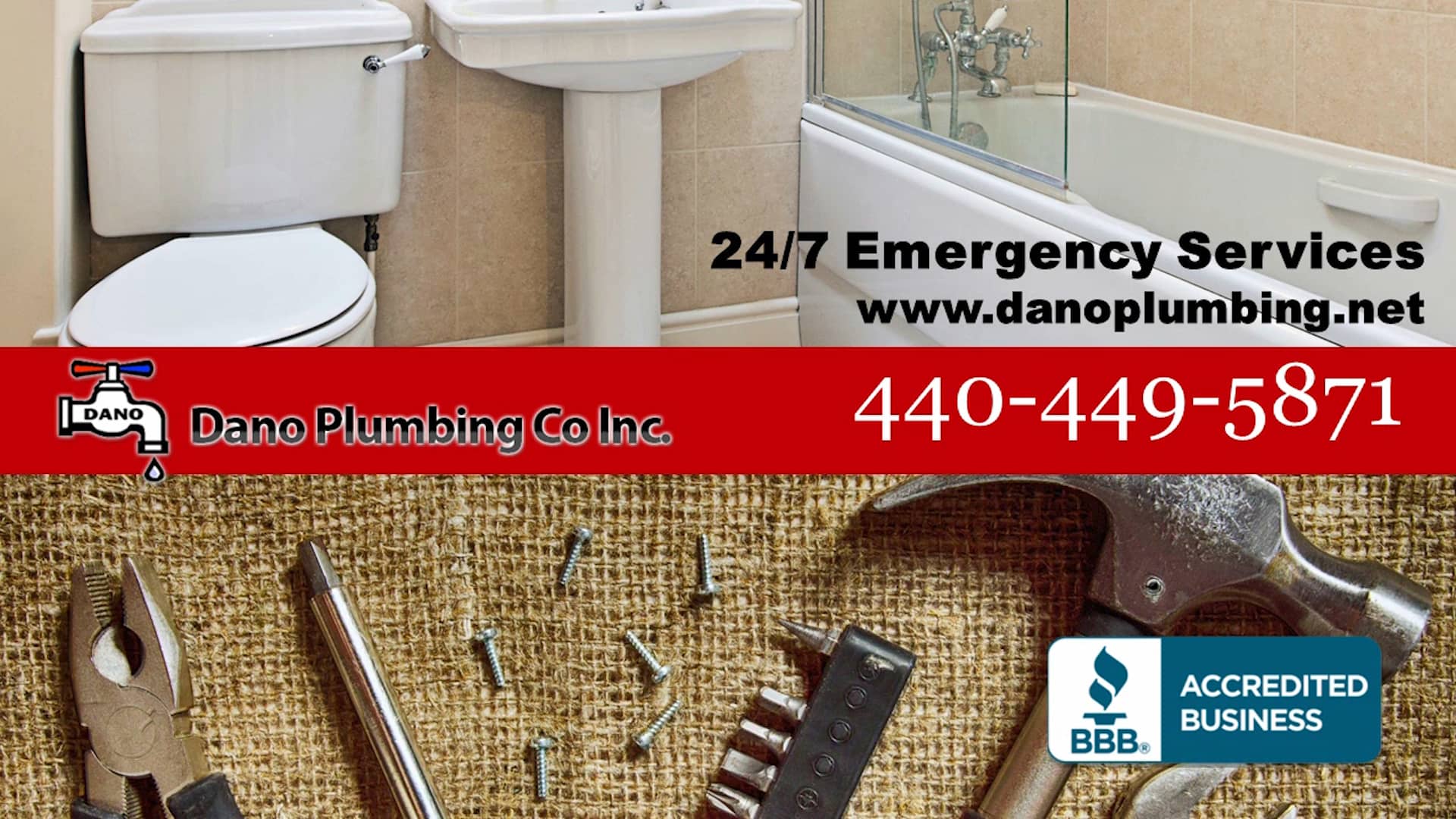 Dano Plumbing Co Inc Cleveland OH Plumbing Contractors on Vimeo