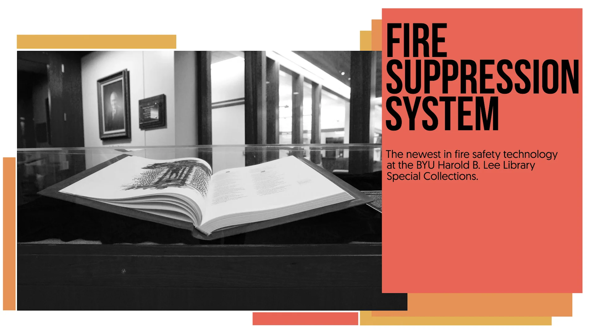 BYU Library | Fire Suppression System Tests on Vimeo
