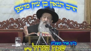 שבת הגדול קיט ויקרא תשעז
