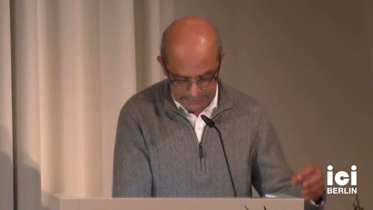 Talk by Ali Benmakhlouf