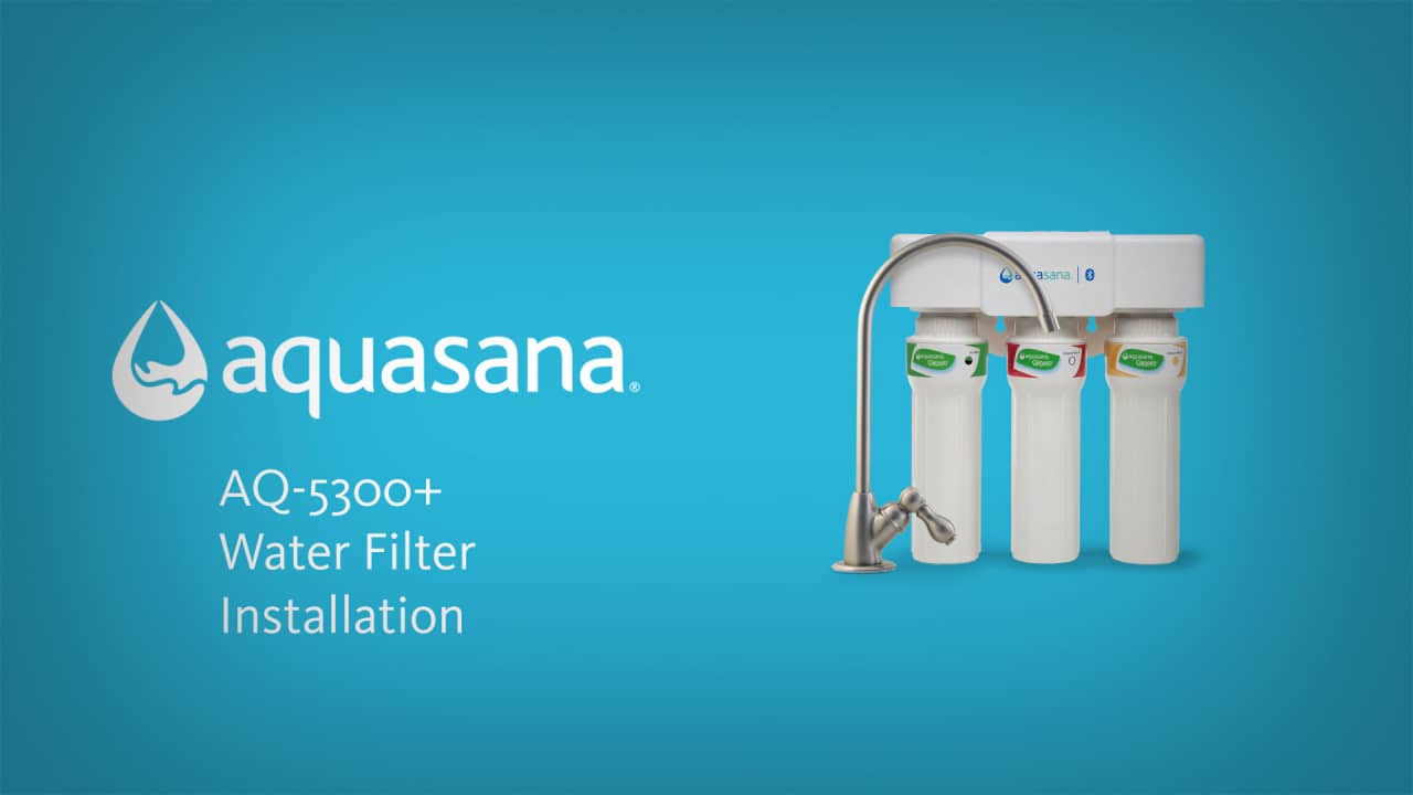 How to Install Aquasana's 3Stage Max Flow Under Sink Water Filter on Vimeo