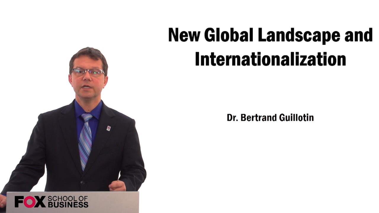 New Global Landscape and Internationalization
